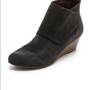 Grey Suede Bootie